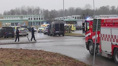 10 killed at adult education center in what officials say is Sweden's worst mass shooting