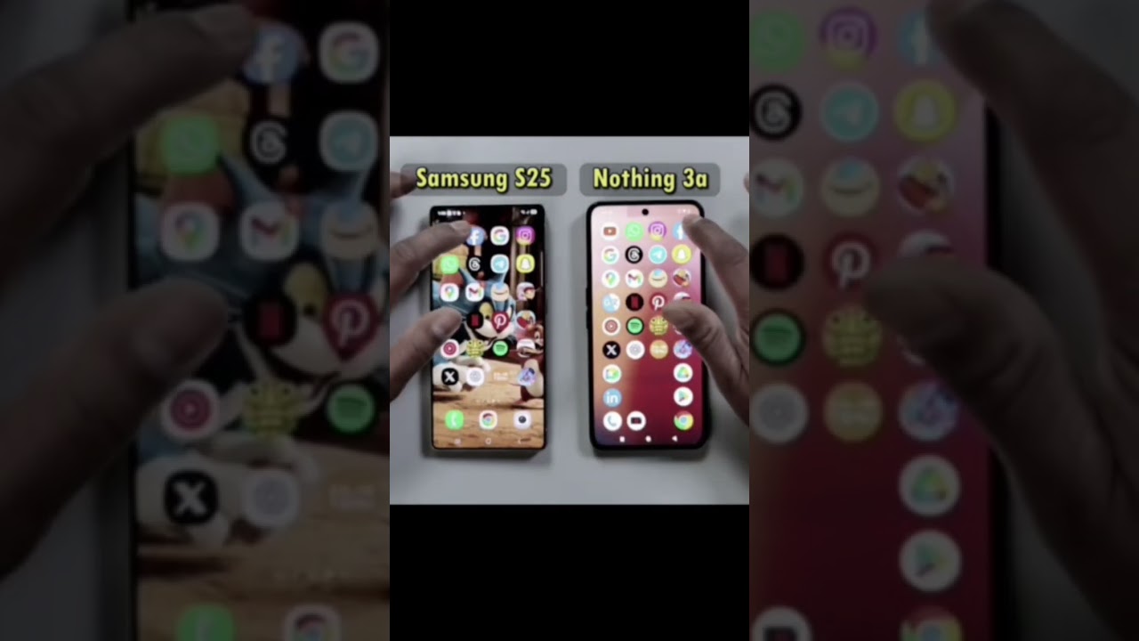 Samsung versus nothing who is win 🥶 