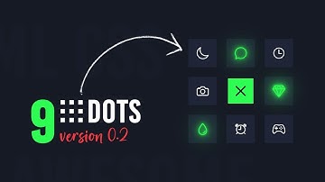 9 Dots Navigation Menu Using HTML CSS & JavaScript + (Free Code) @code_clear9390