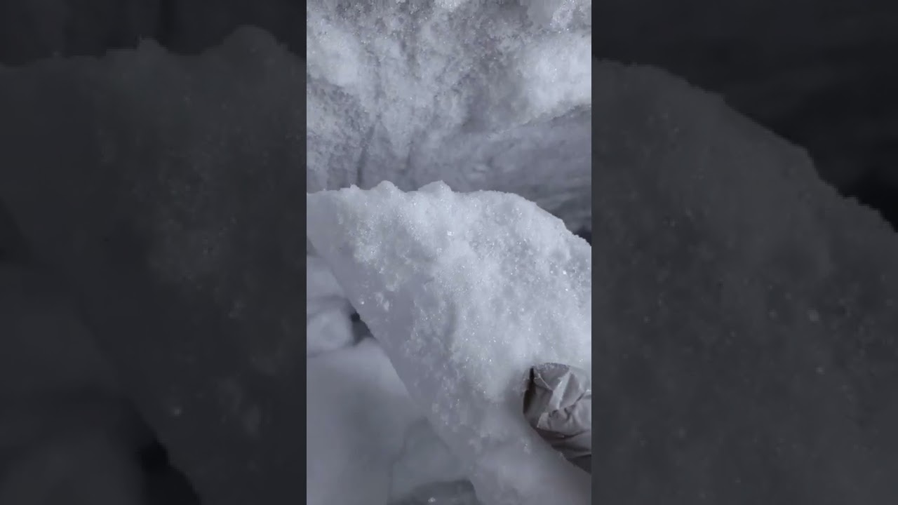 HUGE Freezer Frost Ice Slab Scraping 🧊🥶