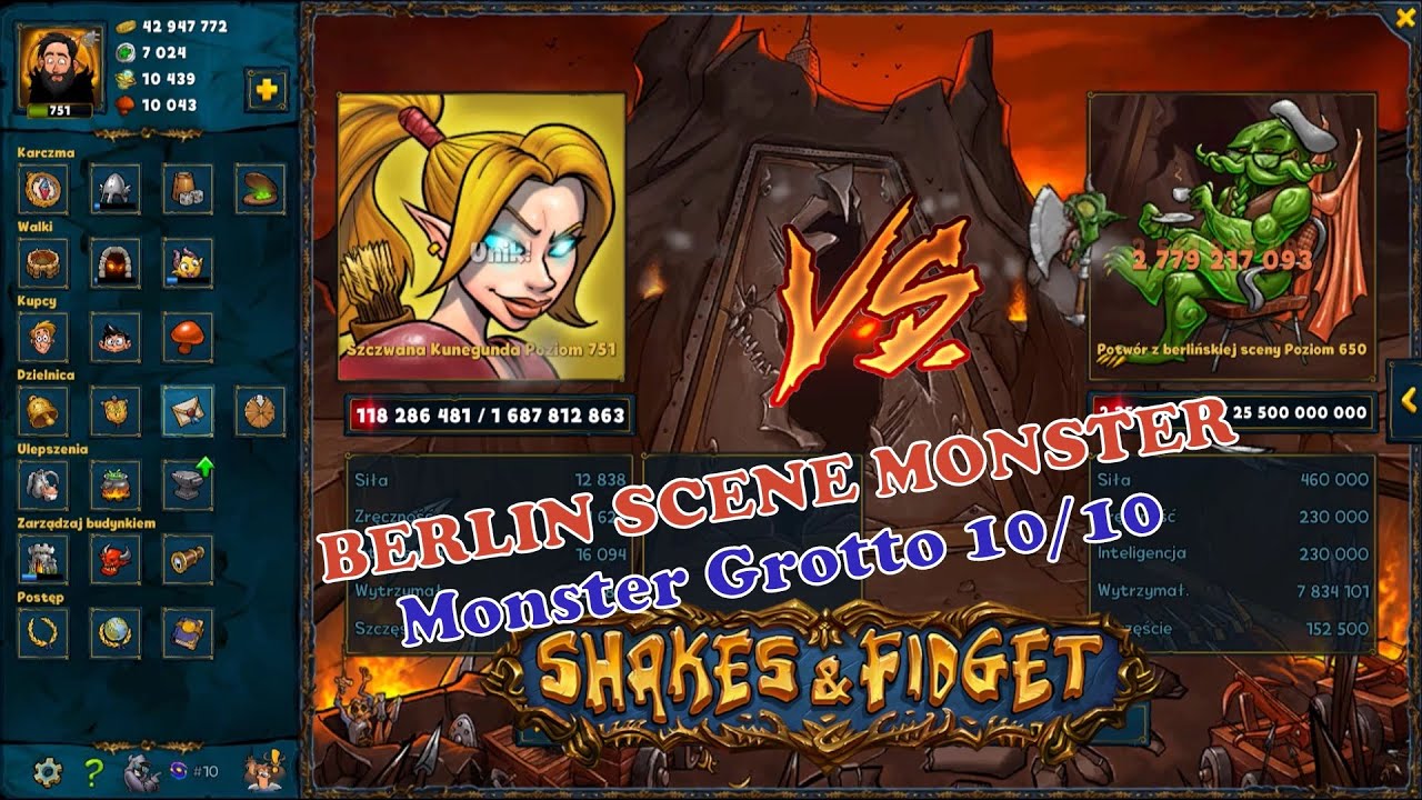 BERLIN SCENE MONSTER IN SHADOW WORLD IS DEAD(MONSTER GROTTO 10/10) - TEDEIK - SHAKES AND FIDGET 