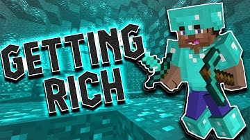 I became rich in Minecraft mining simulator