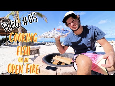 Cooking Fish on an Open Fire