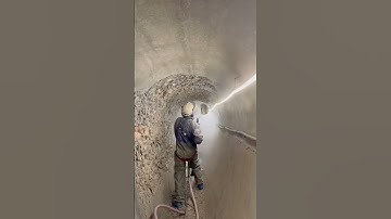 Concrete Hydrodemolition in a Tunnel – The Power of High Pressure Water