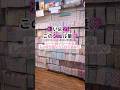 大量シールあるお店見つけたよ♡#シール#シール帳#shorts #youtubeshorts #trending