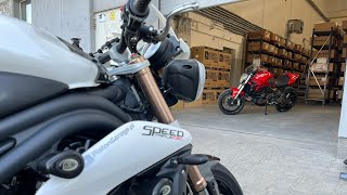 Triumph Speed Triple 1050 - backstage w RRmoto by Piston Garage 255 views 2 months ago 9 minutes, 23 seconds