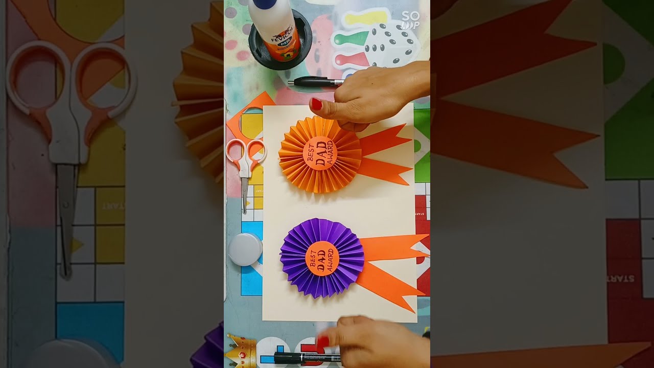 Award Ribbon 🎀 DIY Father's day