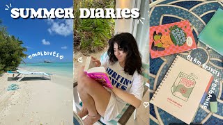 Summer Diaries ✨| travelling to MALDIVES, exam results, organise with me for a new academic year