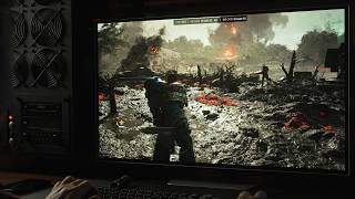 SPACE MARINE 2 MFG 6X " Esse Jogo é Brabo Demais! " #rtx5090 #9950x3d #nvidia #oled #pcgaming