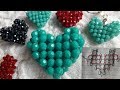 Como hacer corazón con cristales siguiendo un esquema