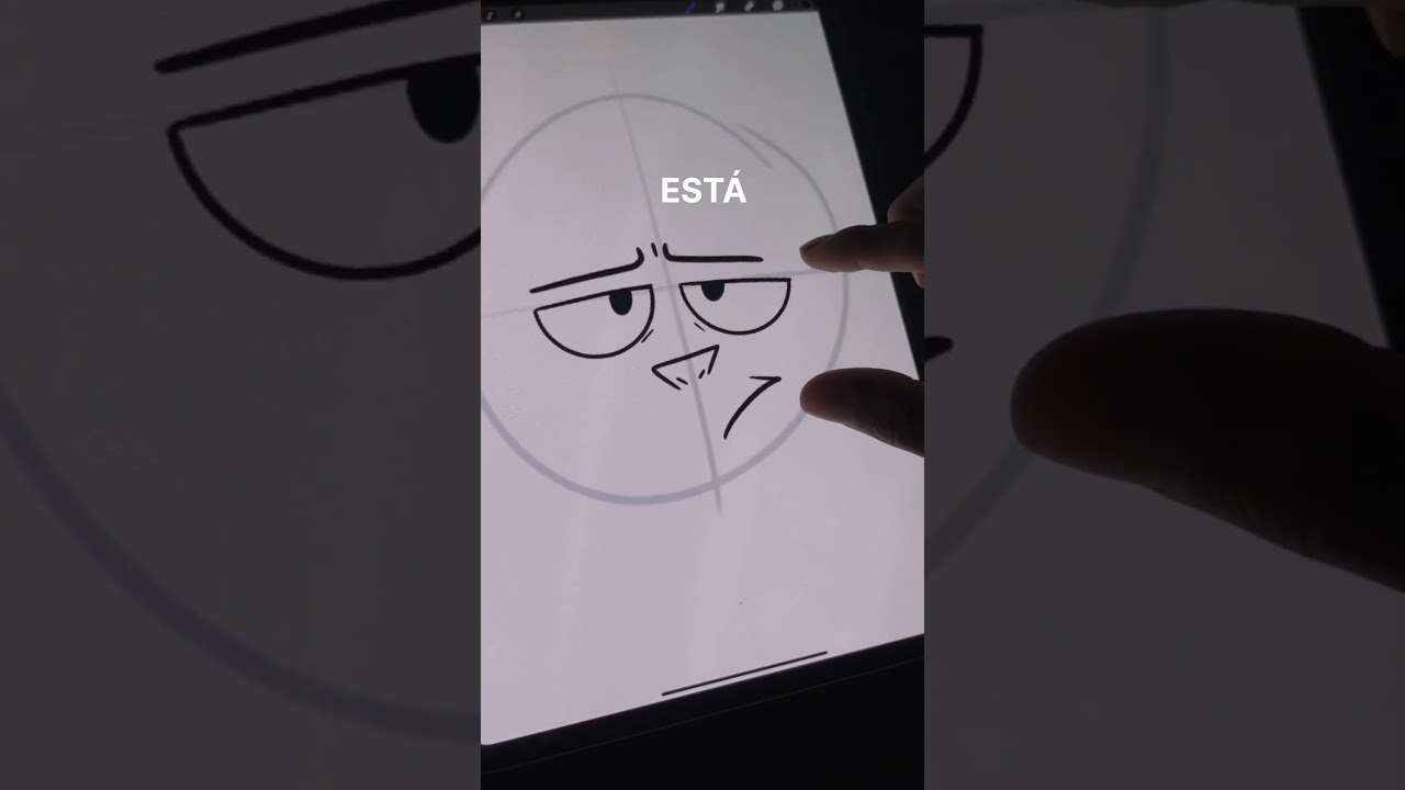 Como dibujar rostros, ESTILO CARTOON 