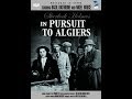 Sherlock Holmes In Pursuit To Algiers 1945 Stars Basil Rathbone ...