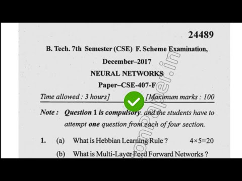 2017 Mdu BTech