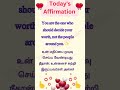 இன்றைய பொன்மொழி |Today’s Affirmation –22 மே மாதம் 2026 | #shorts #trend #viral #motivation #வாழ்க்கை
