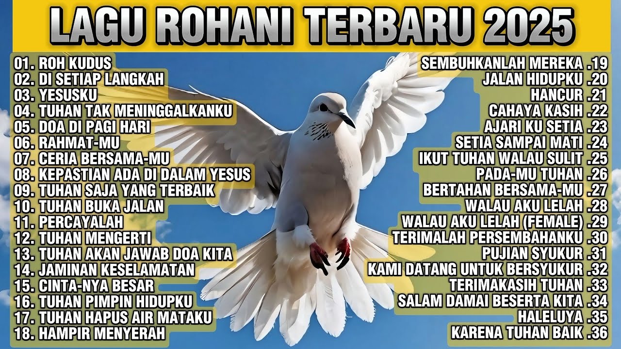 Full 2 Jam! Lagu Rohani Terbaru 2025 | Lagu Rohani 2025 Full Album | Lagu Rohani Kudus