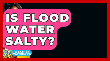 Is Flood Water Salty? - Weather Watchdog