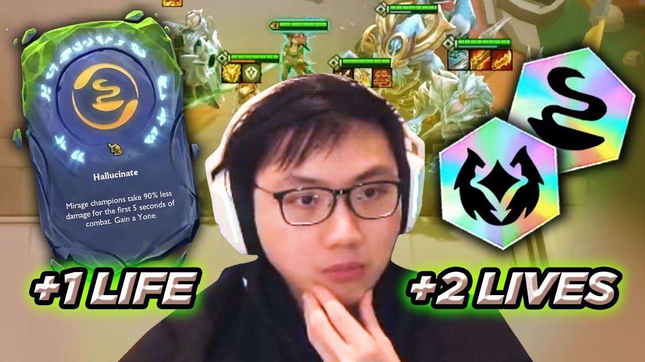 Hallucinate Augment with Dawnbringer Mirage gives my units 4 lives