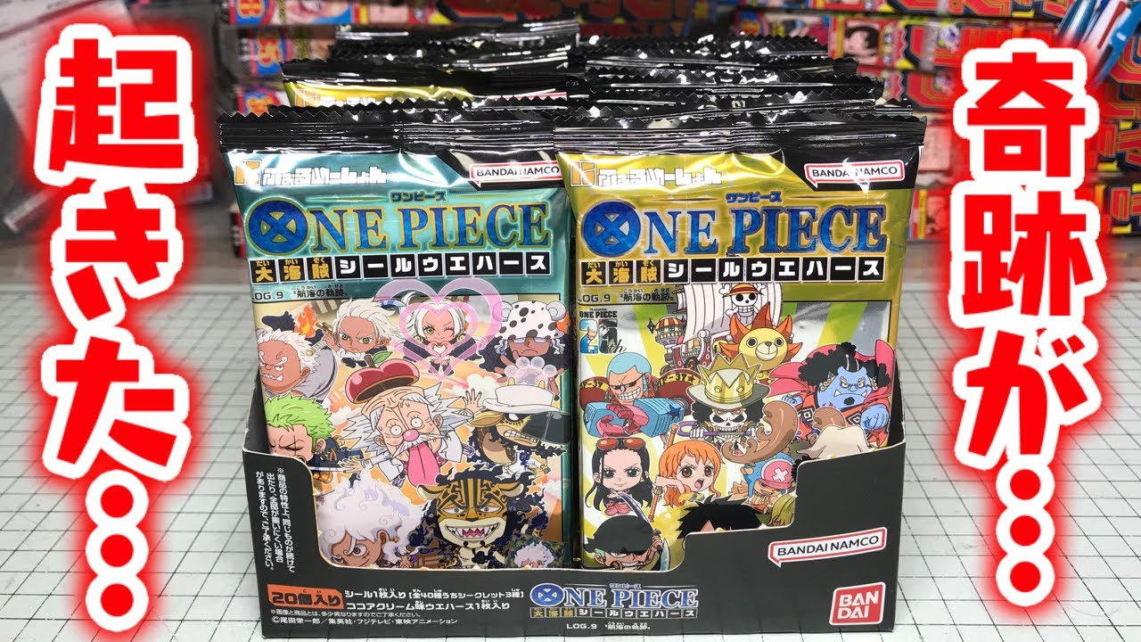 What a miracle! Niformation One Piece Great Pirate Seal Wafer LOG