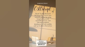 Assignment Writing Quick Tips | Expert Strategies for Academic Success