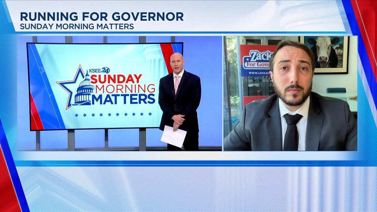 Sunday Morning Matters: Candidate Leo Zacky on his bid to be governor of California