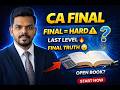 CA Final Course Full Details Tamil 🔥 | Subjects, Eligibility, Exam Pattern, Open Book Exam Explained