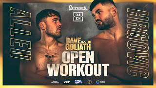 LIVE Open Workout | Dave Allen vs Filip Hrgovic - Dave vs Goliath ⚔️