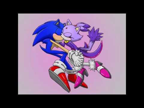 sonic y blaze la bicicleta ♪♫