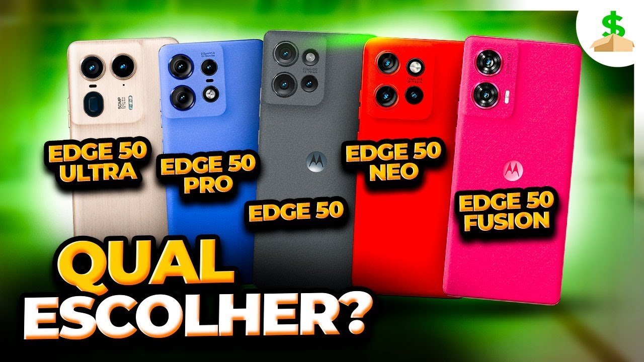 💥 MOTOROLA EDGE 50 Comparativo Completo | Qual o melhor Smartphone ...