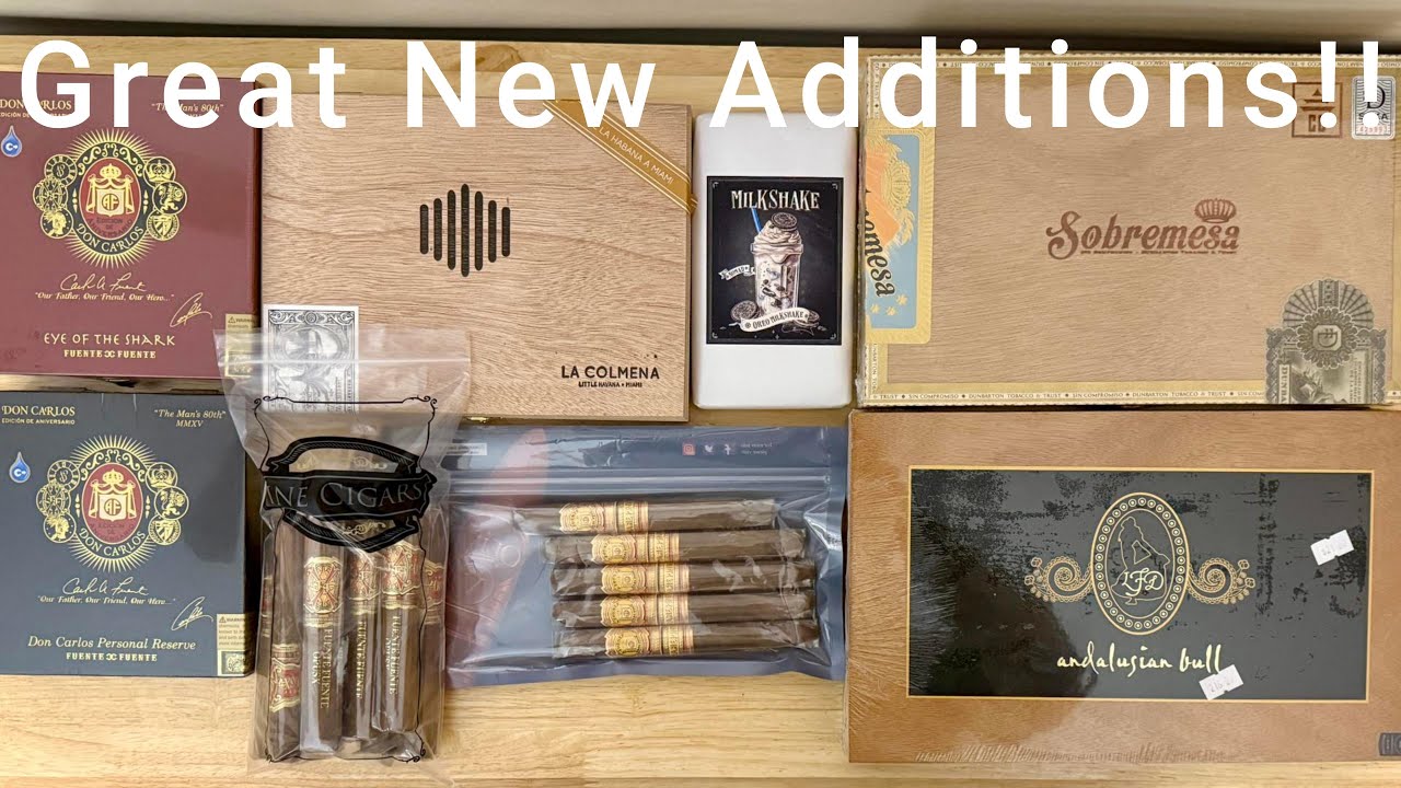 Отличные новинки в мире сигар! Первое видео в 2025 году! Часть 1