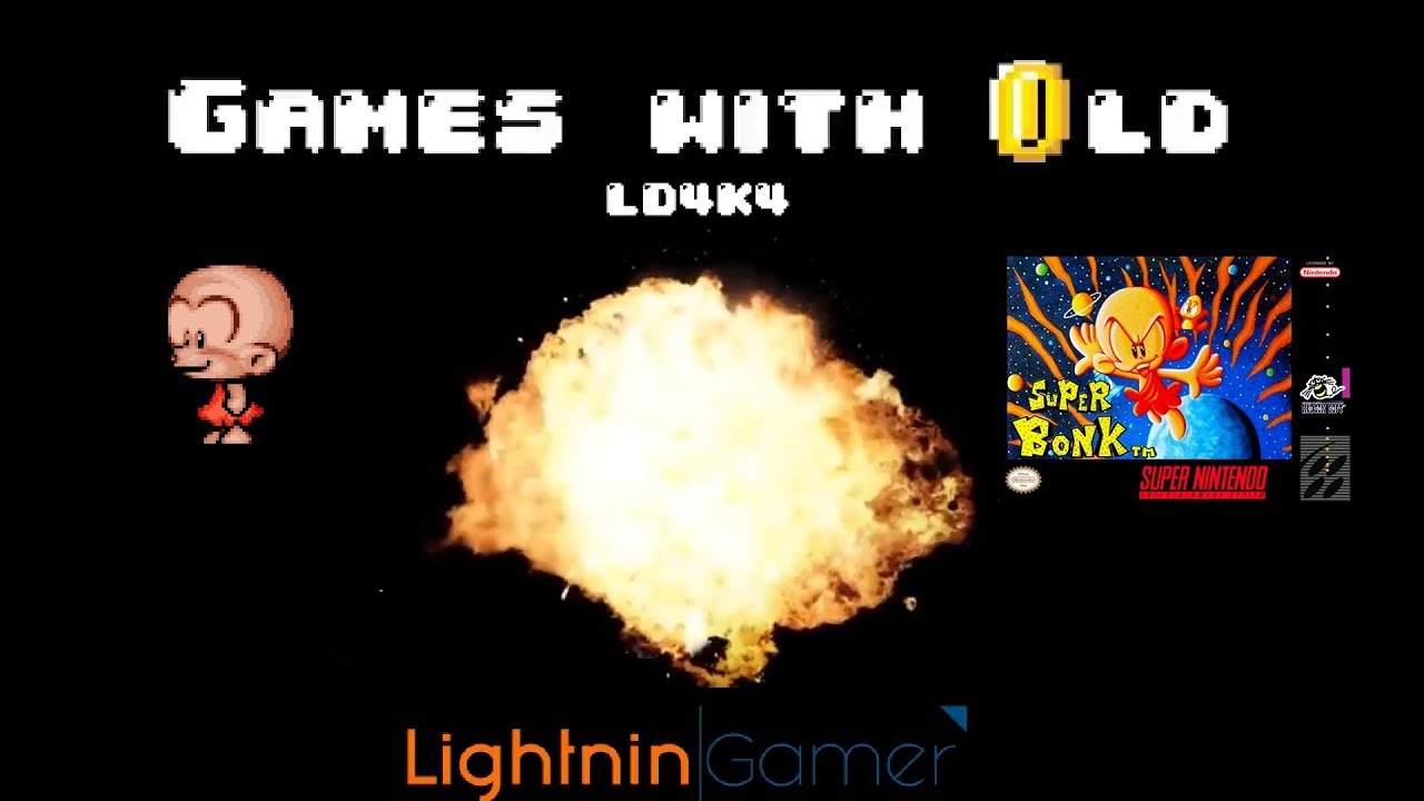 fright night Games with Old 9 - Super Bonk (SNES) - Sur un coup de tête LightninGamer