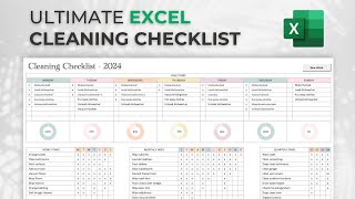Cleaning Schedule Excel Template