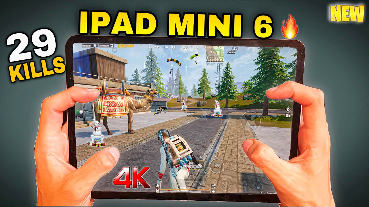 HDR + EXTREME PUBG TEST ON IPAD MINI 6 IN 2025 🔥🤯 iPad mini 6 PUBG test ...
