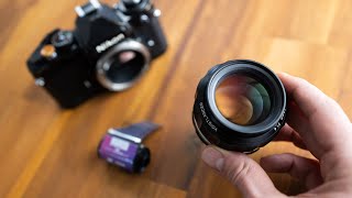 Voigtlander 58Mm Nokton 1.4 Lens - Great With Film