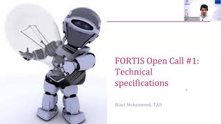 Webinar #1 FORTIS Open Call Informative Webinar - 5 December 2025