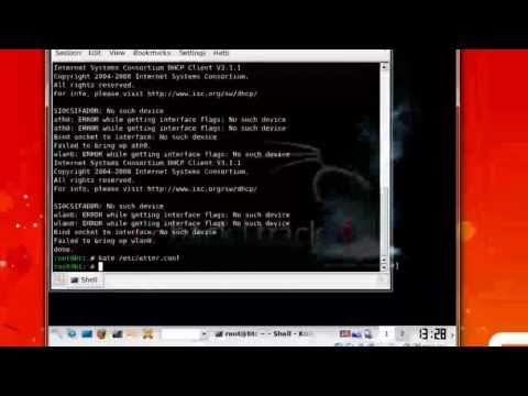 How to Steal Passwords with Ettercap using Backtrack Linux