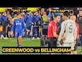 Jude bellingham mocks greenwood after did tackle as getafe vs real madrid  manchester united news