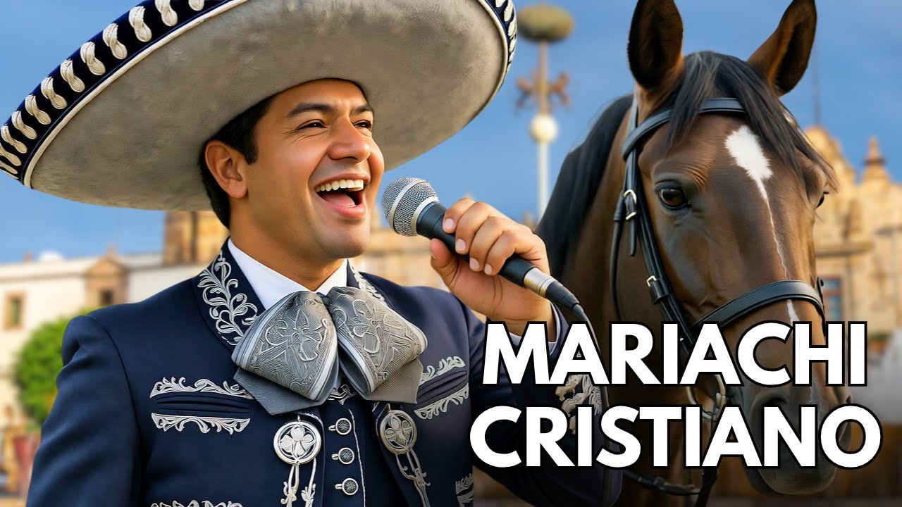 MARIACHI CRISTIANO ALEGRE 25 Rancheras alabanzas con ritmo regional mexicano gospel de Cristo Jesús.