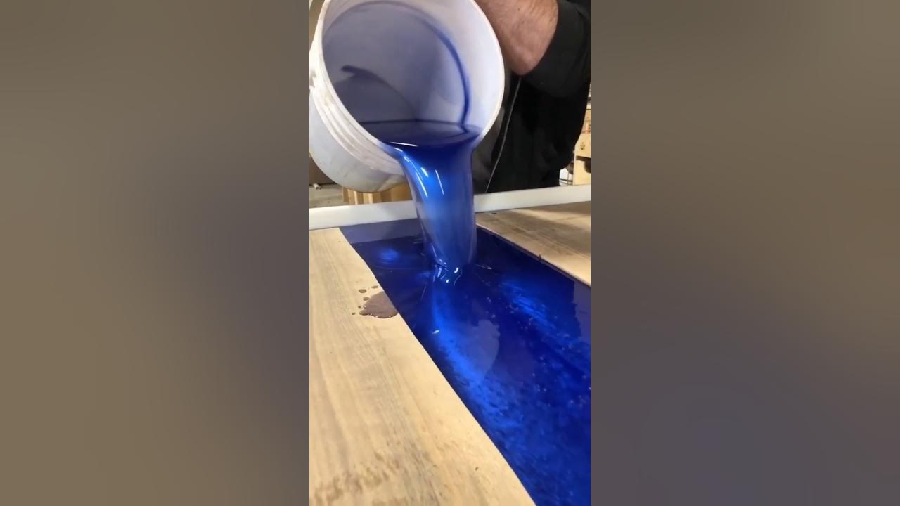 EPOKSİ MASA YAPIMI *EPOXY YOU CAN DO IT YouTube
