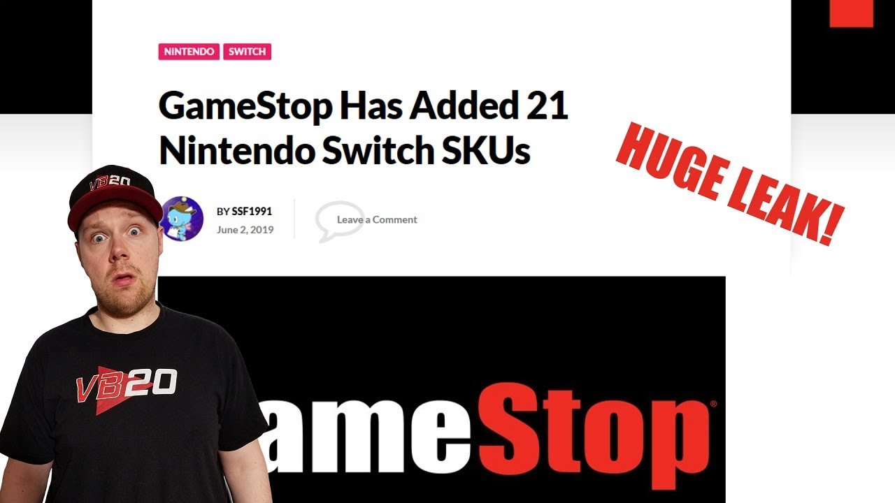 GameStop LEAKS 21 NEW Nintendo Switch Games For E3 2019!