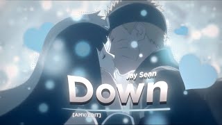 Naruto X Hinata ❤ - Down [Edit/AMV]! 4K!