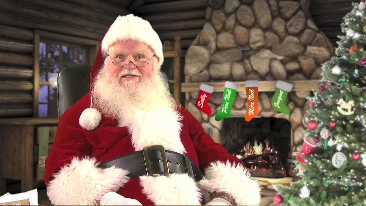 Le pôle-nord, le Père-Noël