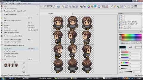 Game Character Hub - Creating Toan from Dark Cloud character sprite
