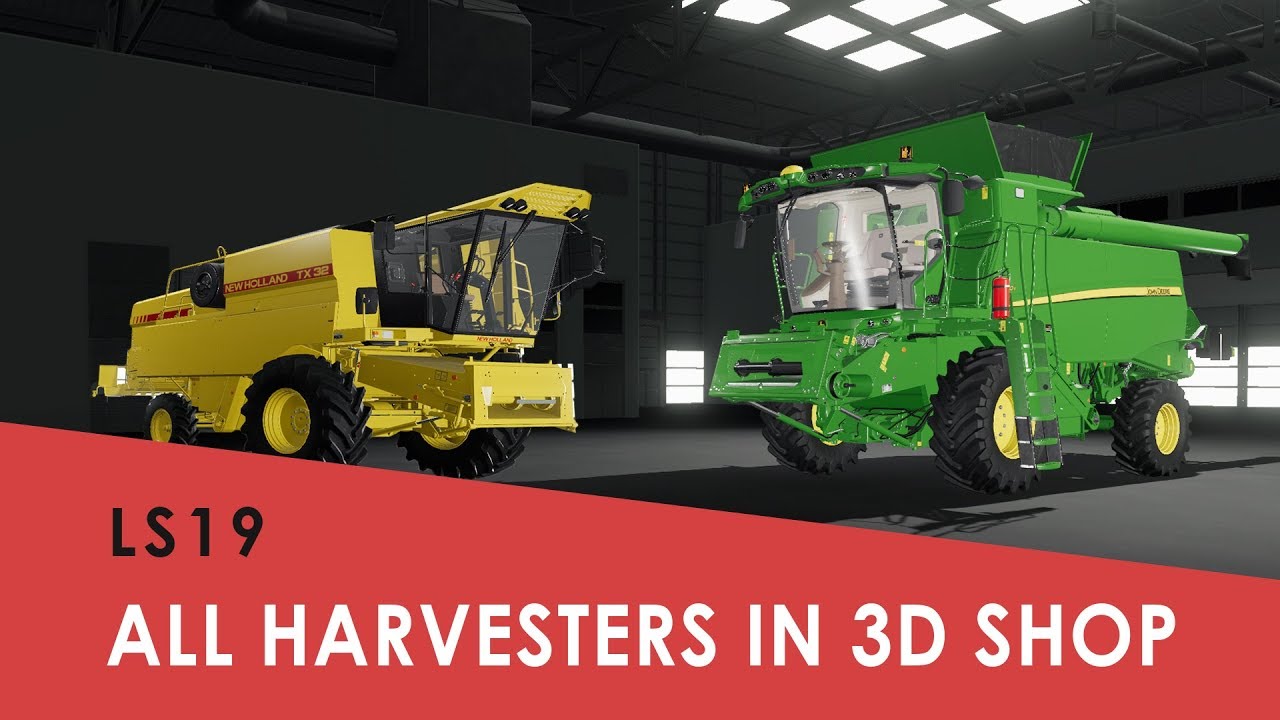 LS19 I Alle Erntemaschinen im Überblick
