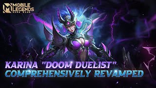 Revamped Skin | Karina 'Doom Duelist' | Mobile Legends: Bang Bang