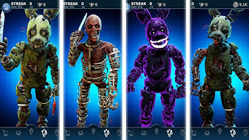 DBD Springtrap Animatronics FNAF AR Dead by Daylight Workshop Animations