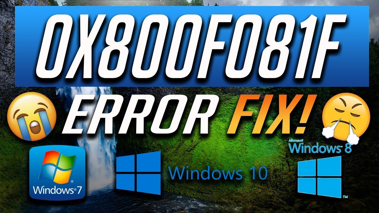 0x800f081f windows 7 download
