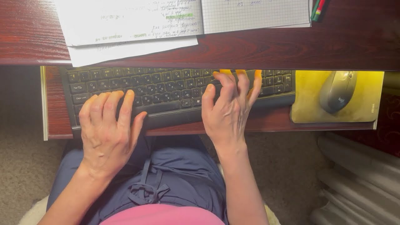 Top-Down Keyboard Typing Sounds for Deep Focus