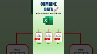 This Excel trick saves hours of PDF data entry #excel #hacks #shorts
