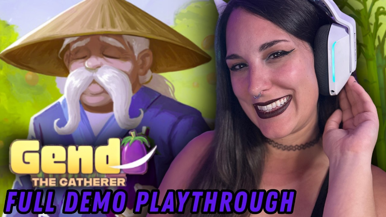 THIS GIVES STARDEW VIBES AND I LOVE IT ALREADY! | "Gendo The Gatherer" | full demo playthrough