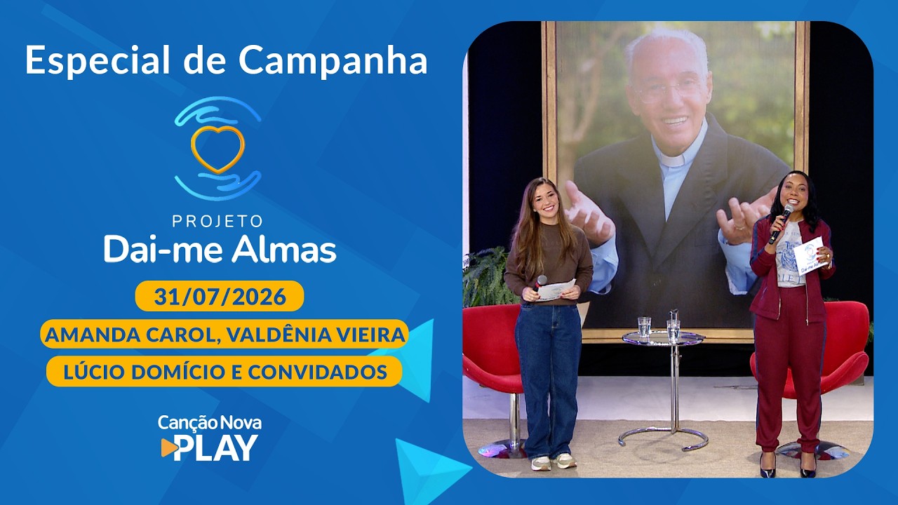 Especial de Campanha com Valdênia Vieira, Amanda Carol, Lúcio Domício e convidados - 31/07/2026
